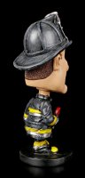 Funny Job Figurine - Bobblehead Fire Fighter