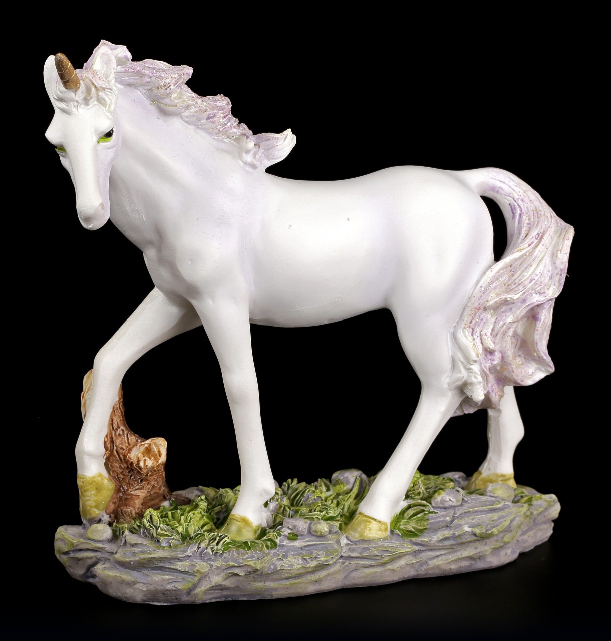 Medium Unicorn Figurine - Purple