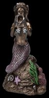 Meerjungfrauen Figur mit Muschel Trompete