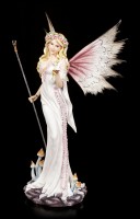 Fairy Figurine - Isahia with a white Pigeon