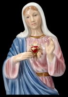 Saint Figurine Porcelain - Immaculate Heart of Mary