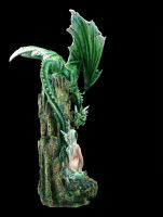 Fairy Figurine - Flaith with green Dragon