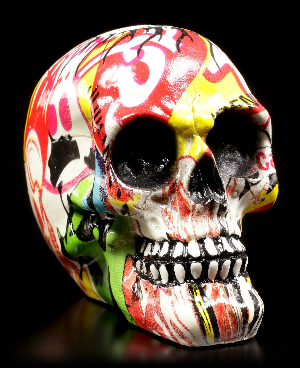 Colourfull Skull with Brand Advertising - Pop Art - small