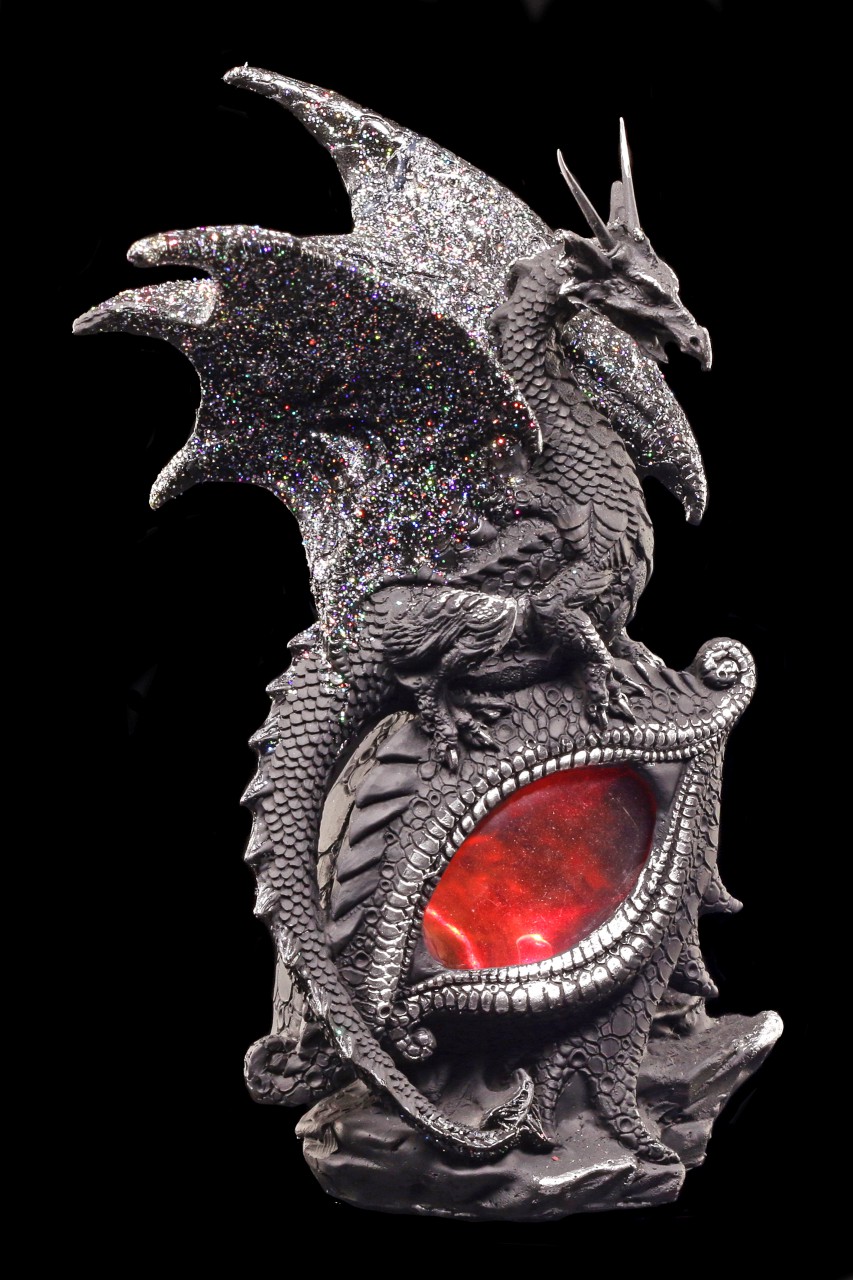 Dragon Figurine - Creepy Eye LED