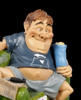Funny Life Figurine - Beer and Pizza