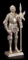 Knight Figurine with Halberd left