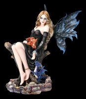Fairy Figurine - Risana with little Dragon