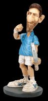 Tennisfigur - Lustiger Tennisspieler by Warren Stratford