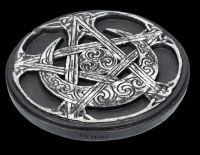 Räucherstäbchenhalter - Pentagramm mit Halbmond