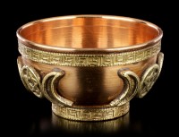 Ritual Copper Bowl with Tripple Moon