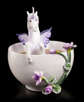 Unicorn Figurine with Cup - Enchanted Unicorn