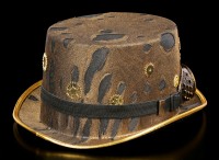 Steampunk Hut mit Brille - Whitby Wanderer