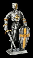 Pewter Knight Figurine - Teutonic Order