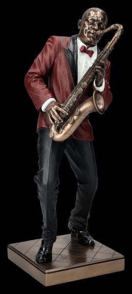 The Jazz Band Figurine - Saxophonist red