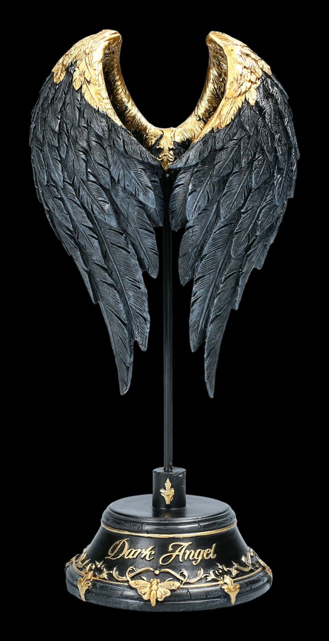 Dark Angel Wings Sculpture