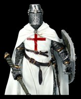 Knight Figurine - Templar with Axe and Shield