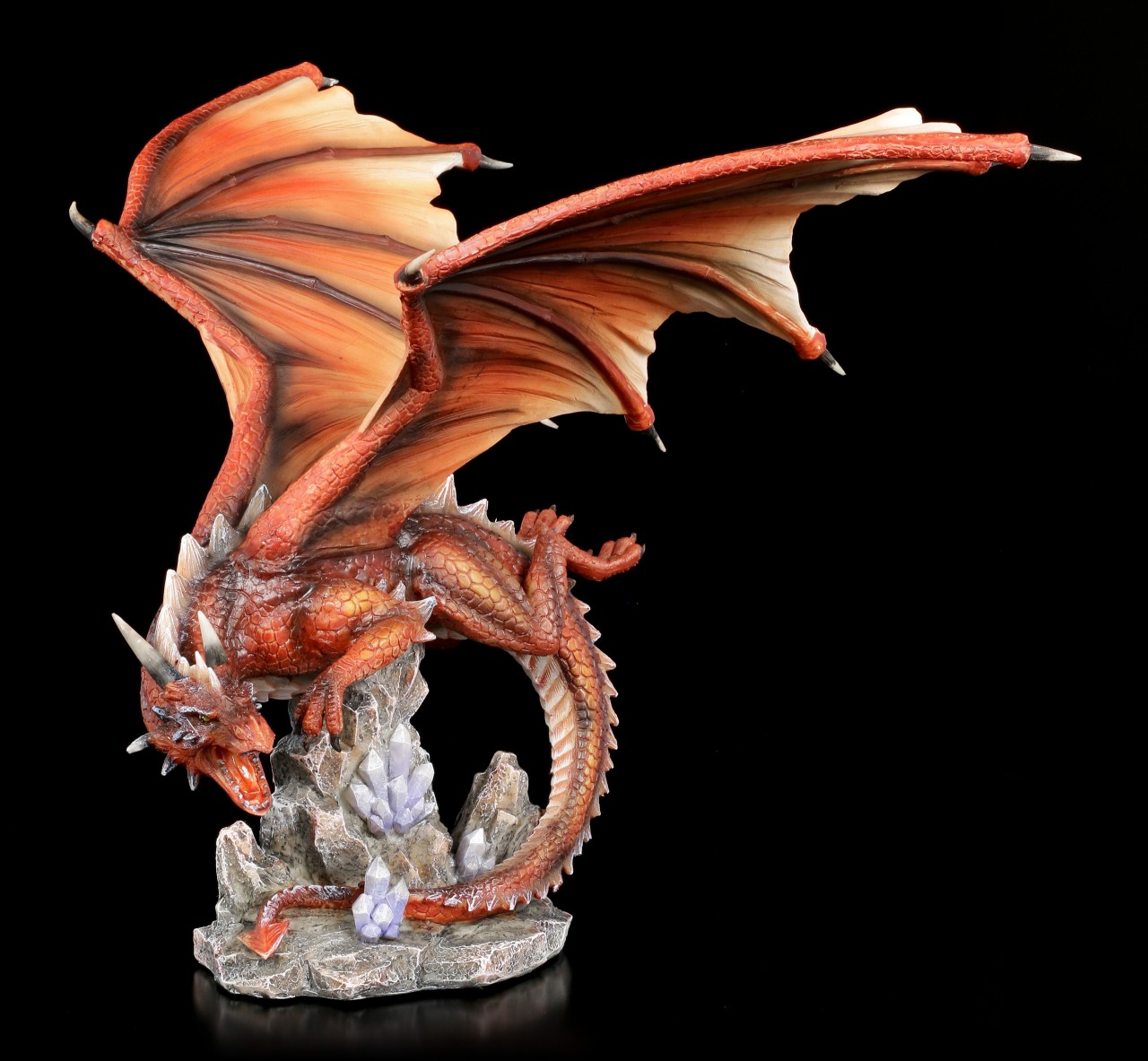 Red Dragon Figurine - Fire Star