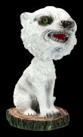 Bobble Head Figurine - Winter Wolf Cub