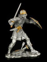 Pewter Viking Figurine in Action