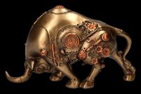 Steampunk Bullen Figur - Binary Bull