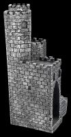 Knight's Castle Display silver coloured