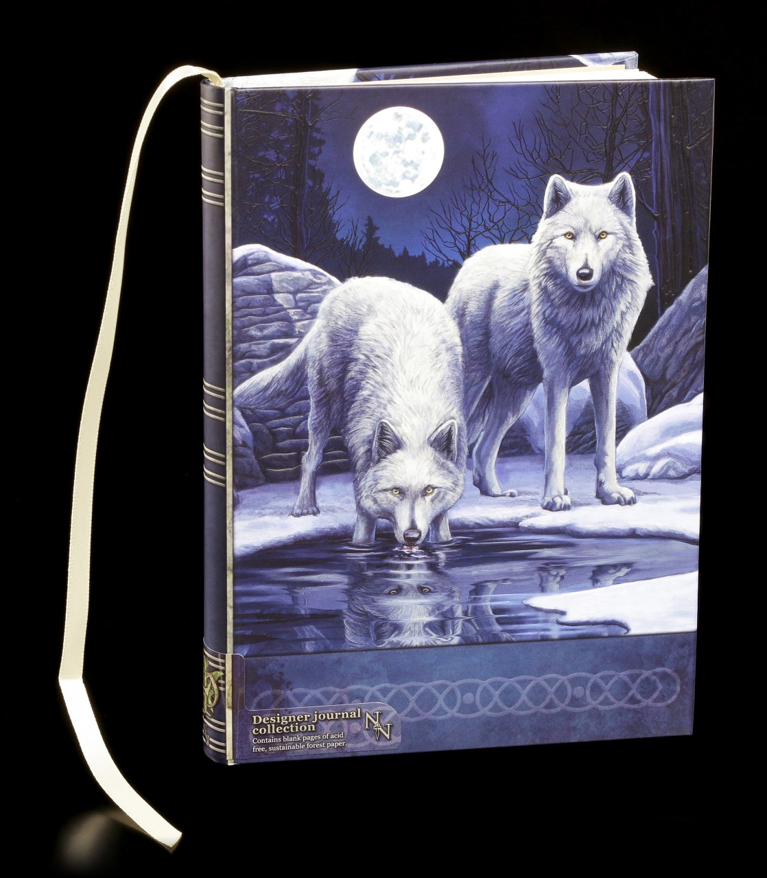 Embossed Journal Wolves - Warriors of Winter