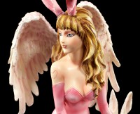 Engel Figur - Sexy Aphra mit Häschen