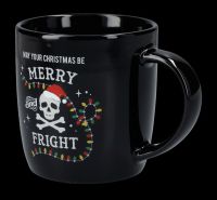 Christmas Skull Mug - Merry and Fright