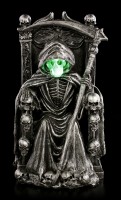 Reaper Figurine on Throne with LED - Soul Keeper