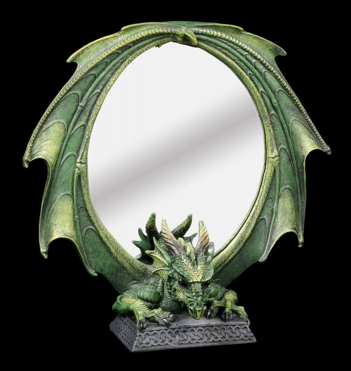 Drachenspiegel - grüner Drache