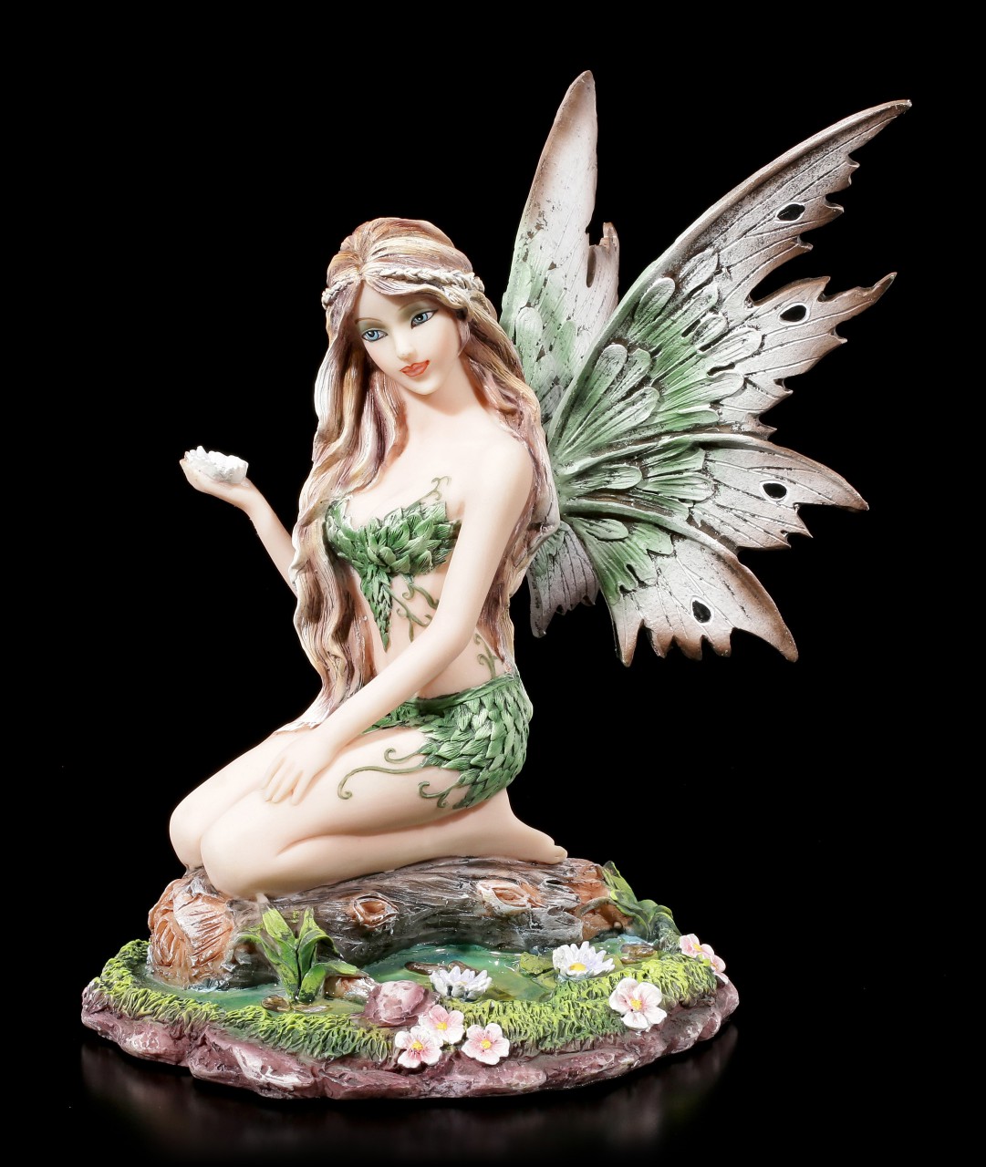 Fairy Figurine - Lotus with Flower