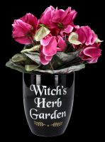 Blumentopf Gothic - Witch's Herb Garden
