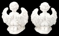 Engel Teelichthalter Set - Cherubim Whispers to Heaven