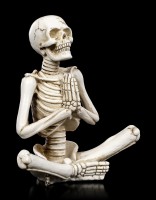 Skelett Figuren - Yoga 3er Set