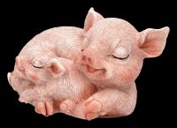 Mini Pig Figurine with Baby Pig - Cuddle