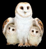 Garden Figurine - Owl Family