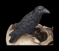 Ashtray - Raven on Skull