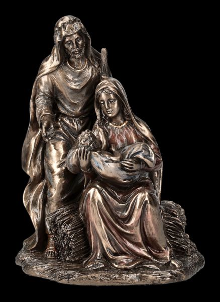 Geburt von Jesus Figur mit Maria und Josef