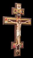 Wandkreuz - Byzantinisches Kruzifix mit Jesus