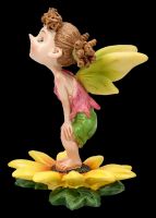 Feen Figur - Curly Fairy auf Sonnenblume