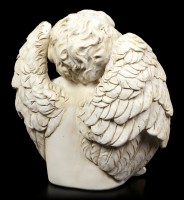 Angel Figurine - Cherub engrossed in Prayer