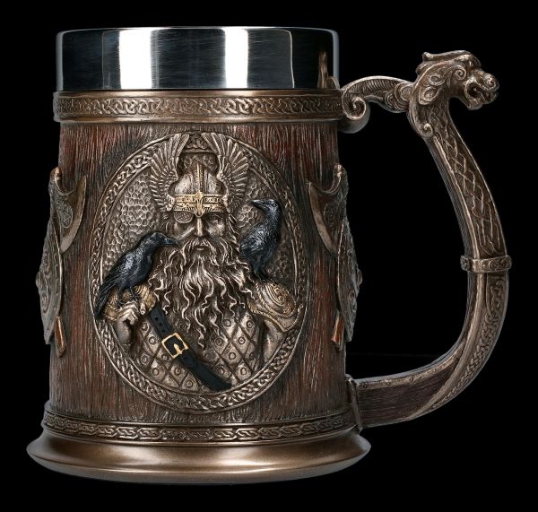 Tankard Viking Gods - Odin & Thor