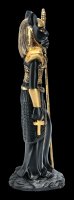 Ägyptische Krieger Figur - Bastet - Schwarz Gold