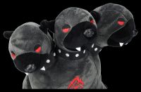 Plüschfigur Kerberos - Dreiköpfiger Hund