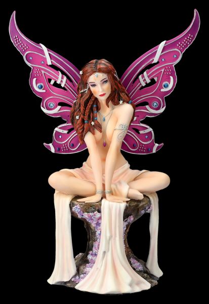 Fairy Figurine - Jewelled Amethyst large