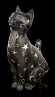 Katzen Figur mit Mond und Sternen - Felis