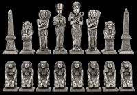 Schachfiguren Ägypten - Metall groß