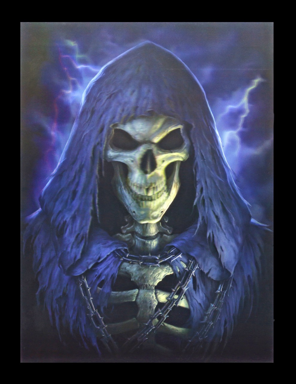 3D Bild mit dem Tod - The Reaper
