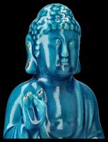 Keramik Buddha - Thai Türkis