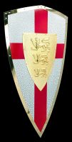 Knight Templar Shield with 3 Lions